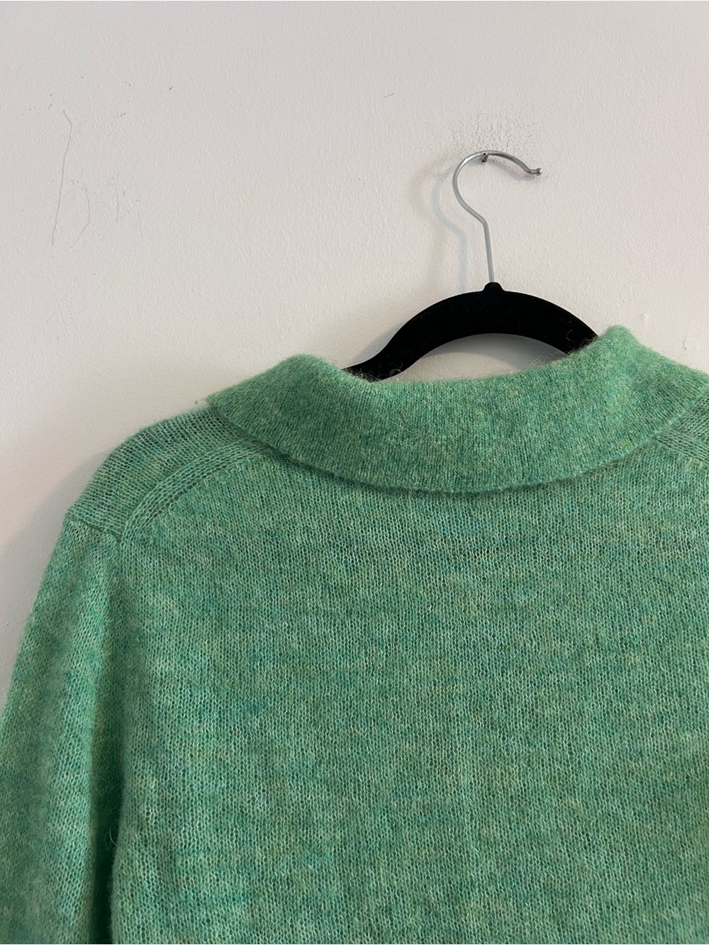 Banana Republic ITALIAN ALPACA-BLEND SWEATER POLO green - Picture 10 of 10